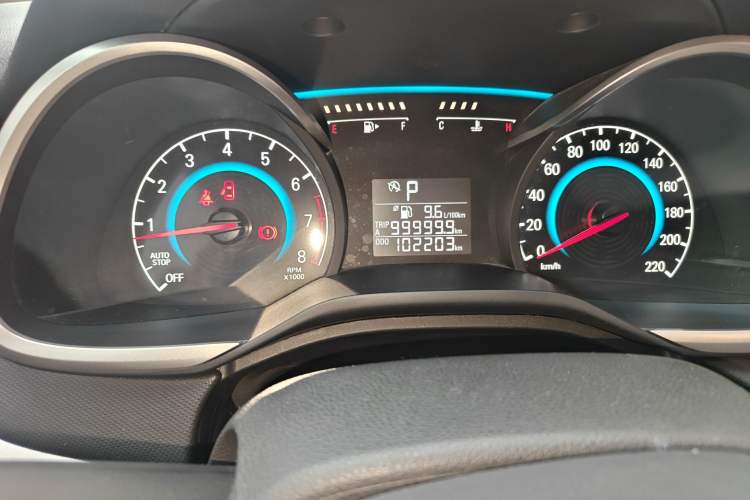 Used Chevrolet Cavalier 2019 320 Automatic Xinyue Edition Odometer Close Up