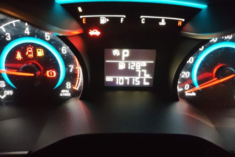 Used Chevrolet Cavalier 2019 320 Automatic Xinyue Edition Odometer Close Up