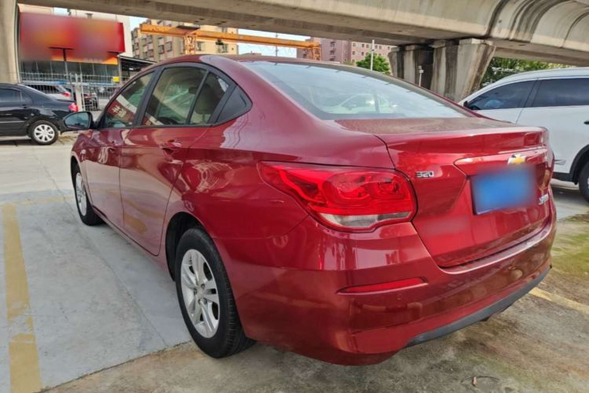 Used Chevrolet Cavalier 2019 320 Automatic Xinyue Edition Rear Left 45 Deg