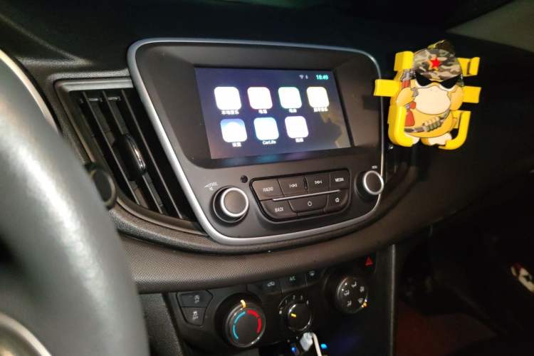 Used Chevrolet Cavalier 2019 320 Automatic Xinyue Edition Audio And AC Panel