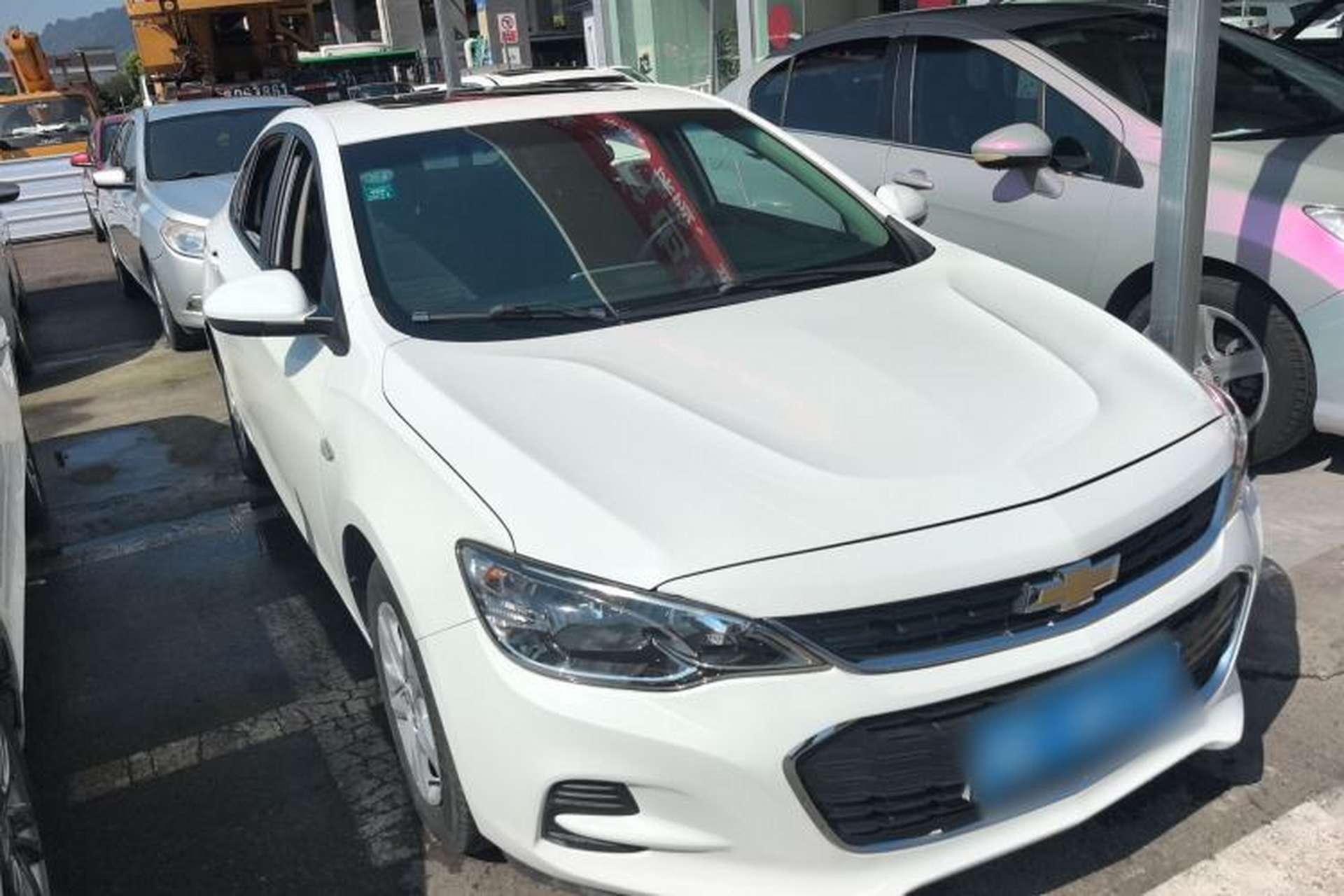 Used Chevrolet Cavalier 2019 320 Automatic Enjoyment with Sunroof Front Right 45 Deg