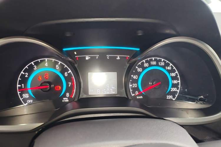 Used Chevrolet Cavalier 2019 320 Automatic Enjoyment with Sunroof Instrument Cluster