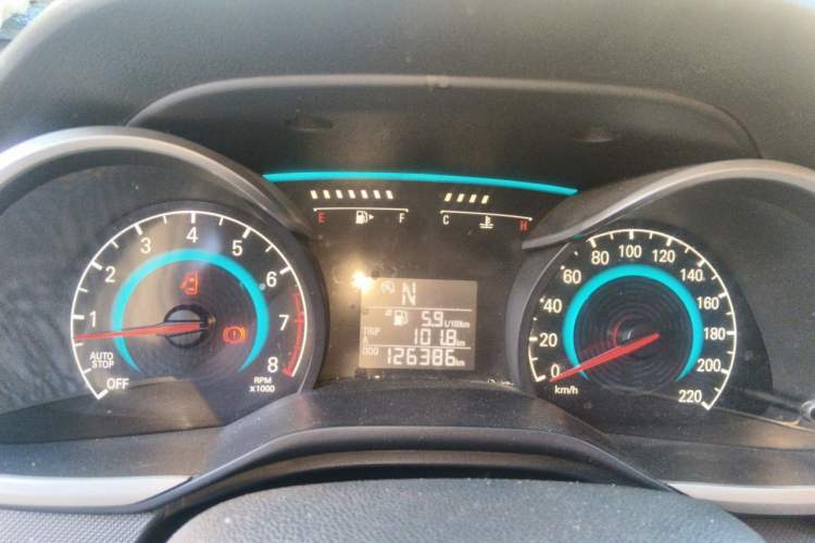 Used Chevrolet Cavalier 2019 320 Automatic Enjoyment with Sunroof Instrument Cluster