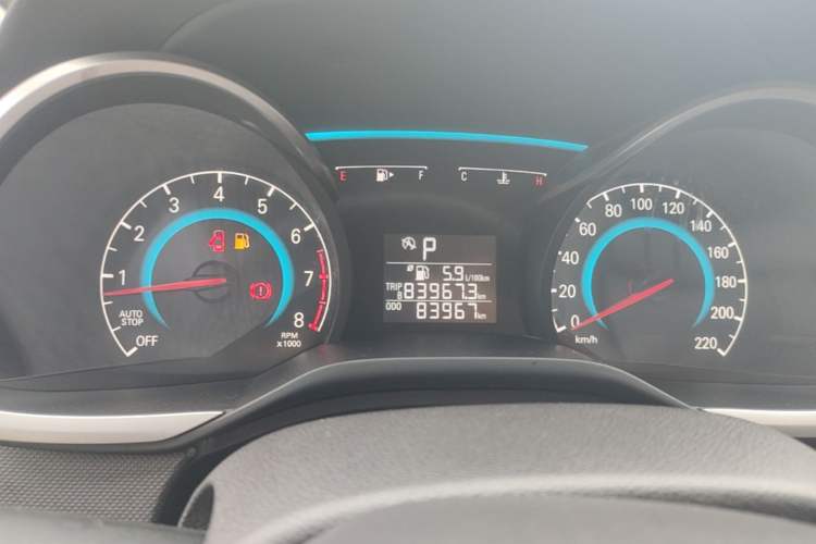 Used Chevrolet Cavalier 2019 320 Automatic Enjoyment with Sunroof Instrument Cluster