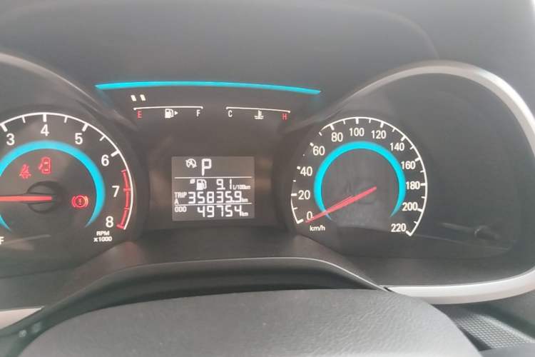 Used Chevrolet Cavalier 2019 320 Automatic Enjoyment with Sunroof Instrument Cluster
