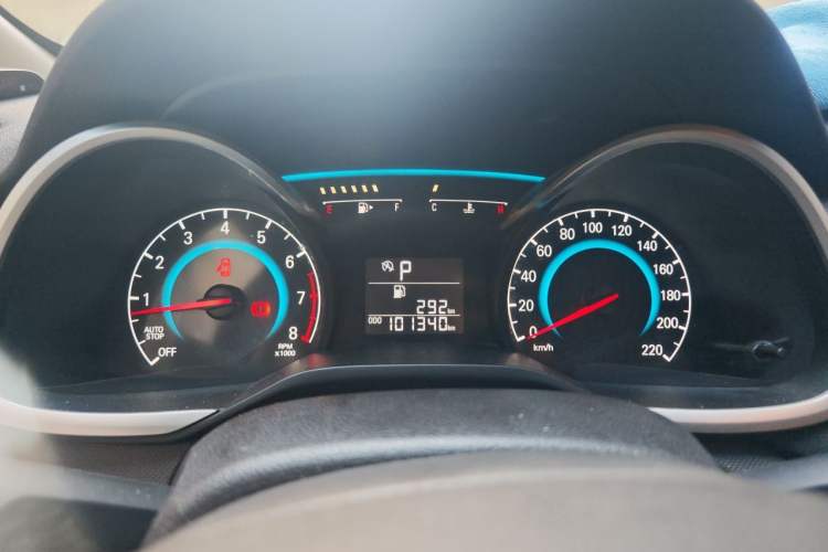Used Chevrolet Cavalier 2019 320 Automatic Enjoyment with Sunroof Instrument Cluster