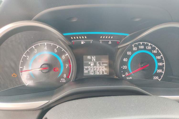 Used Chevrolet Cavalier 2019 320 Automatic Xinyue Edition Instrument Cluster