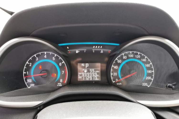 Used Chevrolet Cavalier 2019 320 Automatic Enjoyment with Sunroof Instrument Cluster