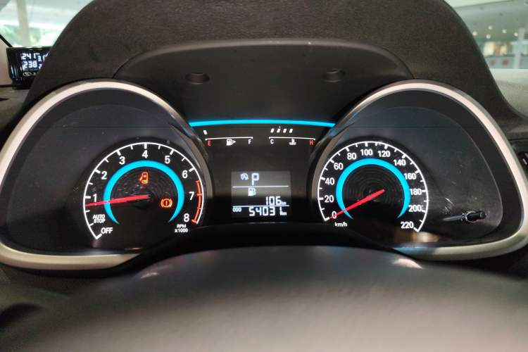 Used Chevrolet Cavalier 2019 320 Automatic Enjoyment with Sunroof Instrument Cluster