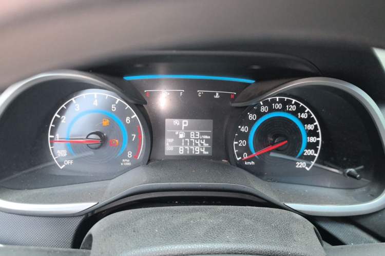 Used Chevrolet Cavalier 2019 320 Automatic Enjoyment with Sunroof Instrument Cluster