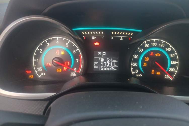 Used Chevrolet Cavalier 2019 320 Automatic Enjoyment with Sunroof Instrument Cluster