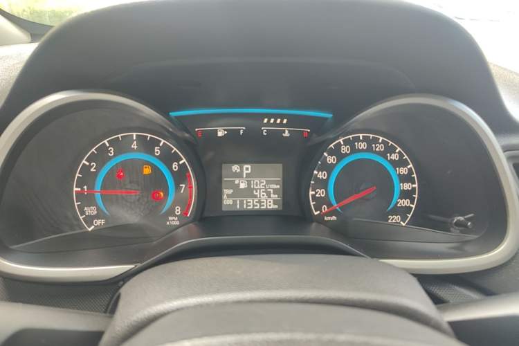 Used Chevrolet Cavalier 2019 320 Automatic Enjoyment with Sunroof Instrument Cluster
