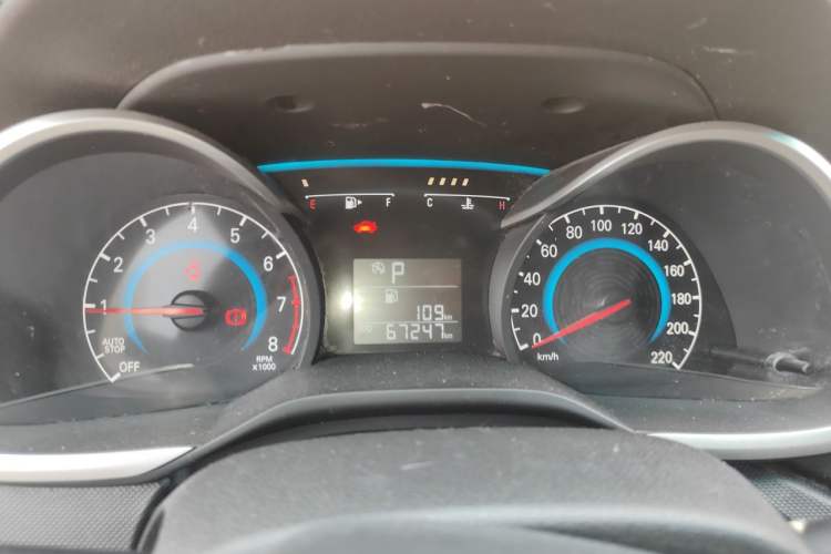 Used Chevrolet Cavalier 2019 320 Automatic Enjoyment with Sunroof Instrument Cluster