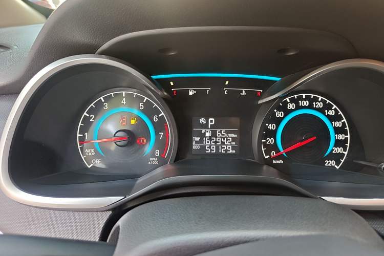 Used Chevrolet Cavalier 2019 320 Automatic Enjoyment with Sunroof Instrument Cluster