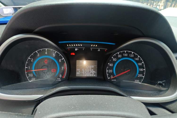 Used Chevrolet Cavalier 2019 320 Automatic Enjoyment with Sunroof Instrument Cluster