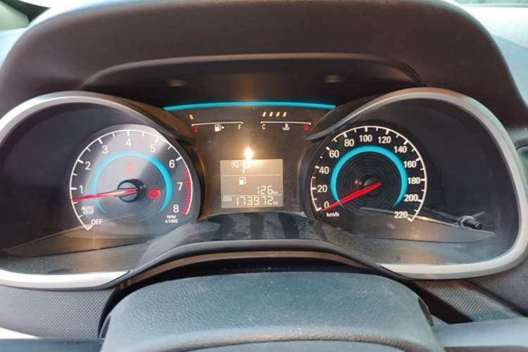 Used Chevrolet Cavalier 2019 320 Automatic Enjoyment with Sunroof Instrument Cluster
