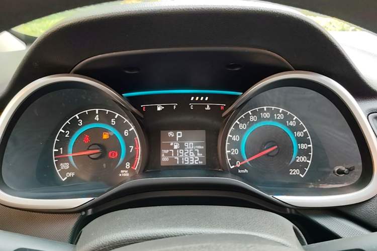 Used Chevrolet Cavalier 2019 320 Automatic Enjoyment with Sunroof Instrument Cluster