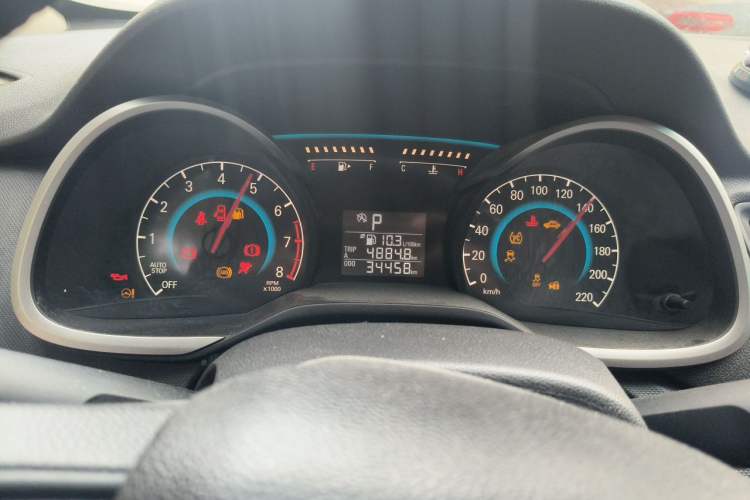 Used Chevrolet Cavalier 2019 320 Automatic Enjoyment with Sunroof Instrument Cluster