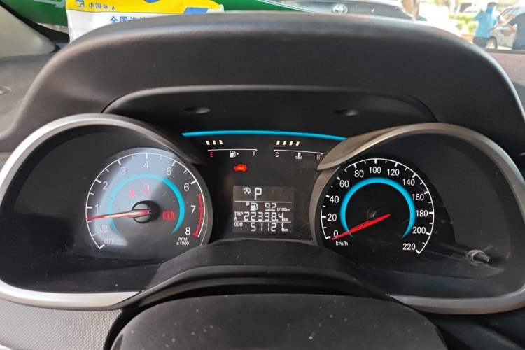 Used Chevrolet Cavalier 2019 320 Automatic Enjoyment with Sunroof Instrument Cluster