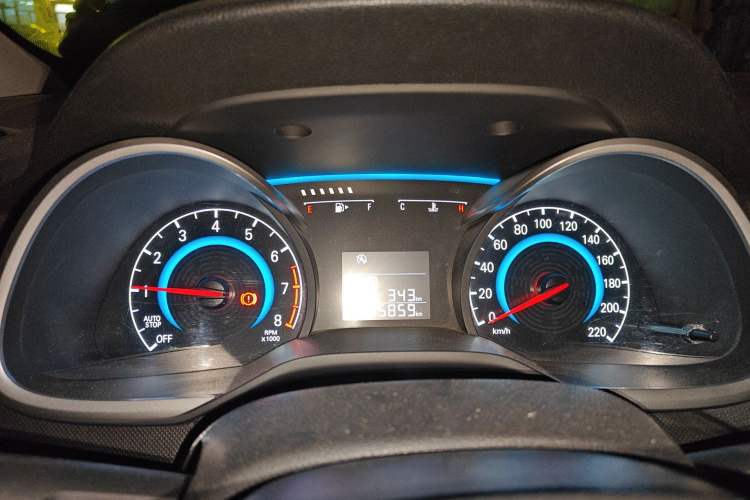 Used Chevrolet Cavalier 2019 320 Manual Enjoyment Edition Instrument Cluster
