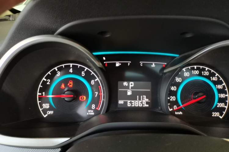 Used Chevrolet Cavalier 2019 320 Automatic Enjoyment with Sunroof Instrument Cluster
