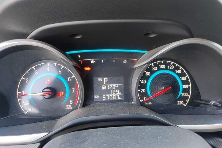 Used Chevrolet Cavalier 2019 320 Automatic Enjoyment with Sunroof Instrument Cluster