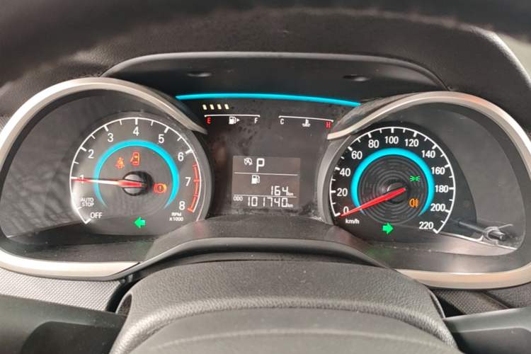 Used Chevrolet Cavalier 2019 320 Automatic Enjoyment with Sunroof Instrument Cluster