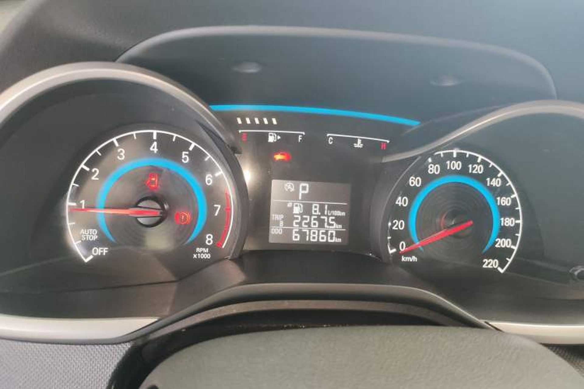 Used Chevrolet Cavalier 2019 320 Automatic Enjoyment with Sunroof Instrument Cluster