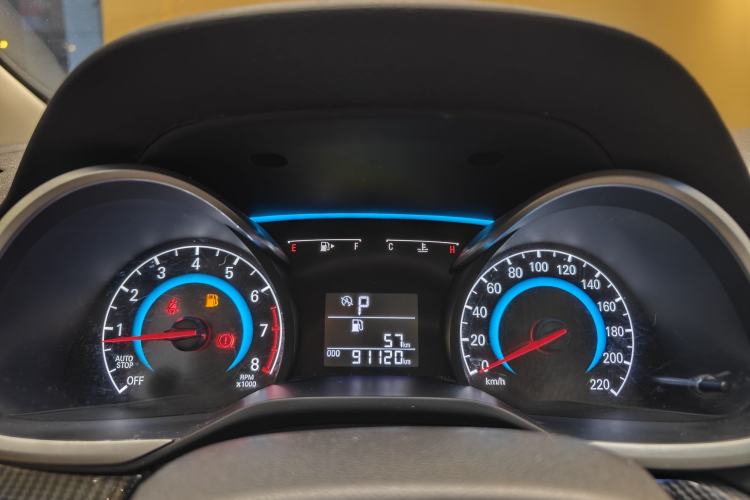 Used Chevrolet Cavalier 2019 320 Automatic Enjoyment with Sunroof Instrument Cluster