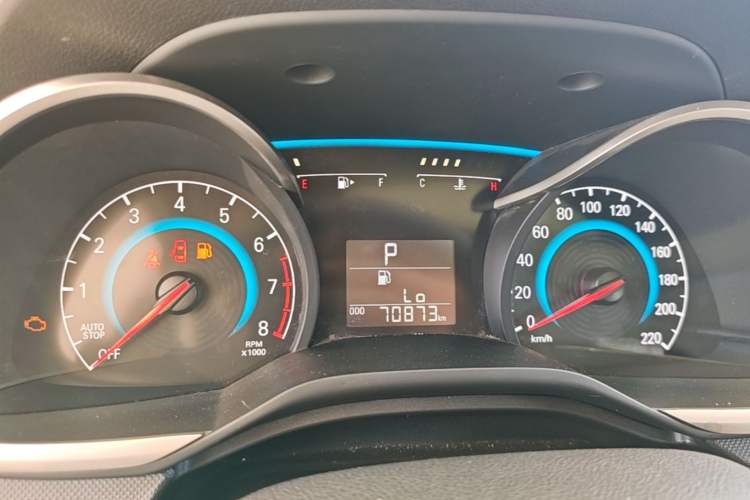 Used Chevrolet Cavalier 2019 320 Automatic Enjoyment with Sunroof Instrument Cluster