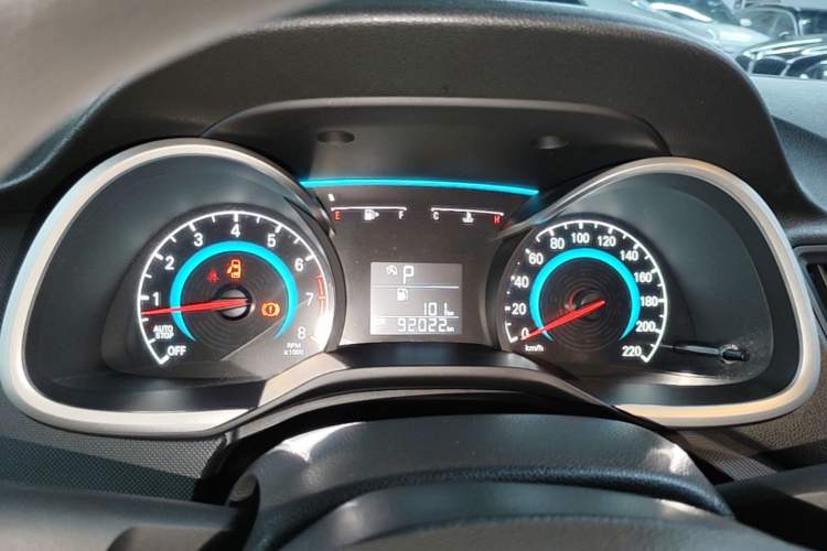 Used Chevrolet Cavalier 2019 320 Automatic Enjoyment with Sunroof Instrument Cluster