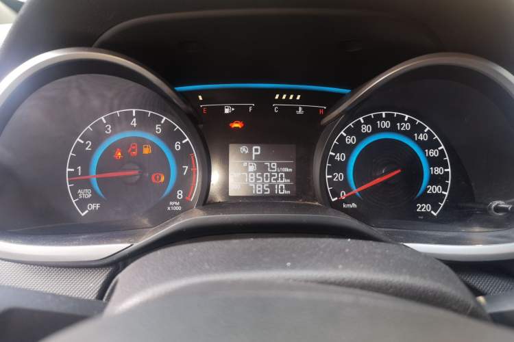 Used Chevrolet Cavalier 2019 320 Automatic Enjoyment with Sunroof Instrument Cluster