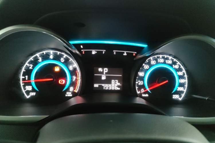 Used Chevrolet Cavalier 2019 320 Automatic Enjoyment with Sunroof Instrument Cluster