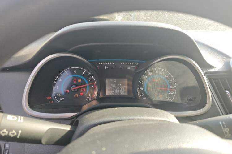 Used Chevrolet Cavalier 2019 320 Automatic Enjoyment with Sunroof Instrument Cluster