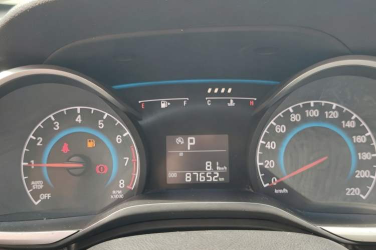 Used Chevrolet Cavalier 2019 320 Automatic Enjoyment with Sunroof Instrument Cluster