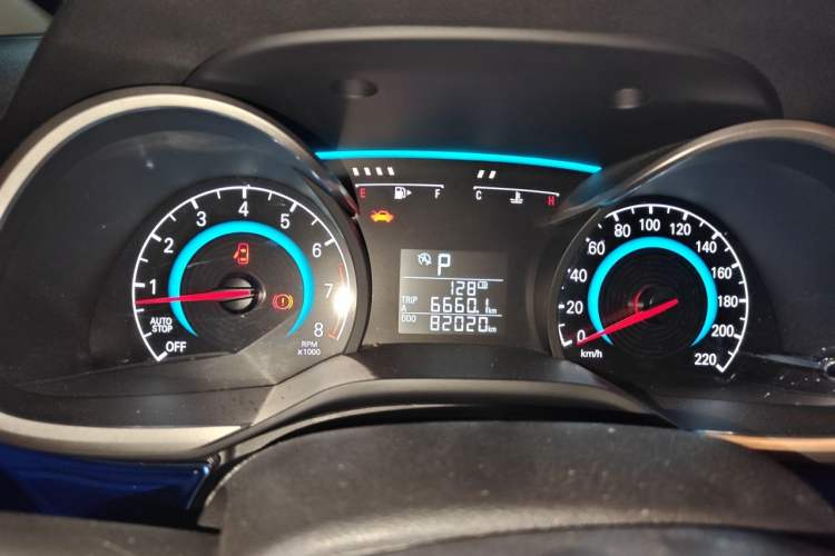 Used Chevrolet Cavalier 2019 320 Automatic Enjoyment with Sunroof Instrument Cluster