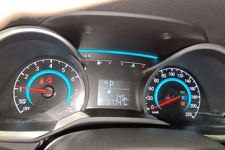 Used Chevrolet Cavalier 2019 320 Automatic Enjoyment with Sunroof Instrument Cluster