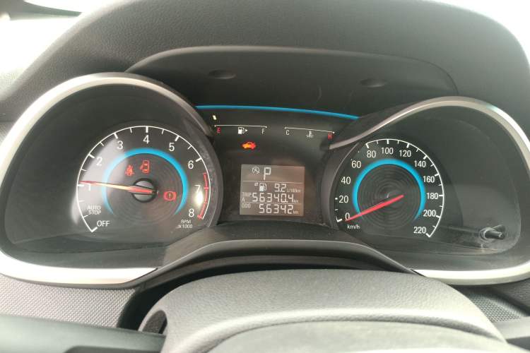 Used Chevrolet Cavalier 2019 320 Automatic Enjoyment with Sunroof Instrument Cluster