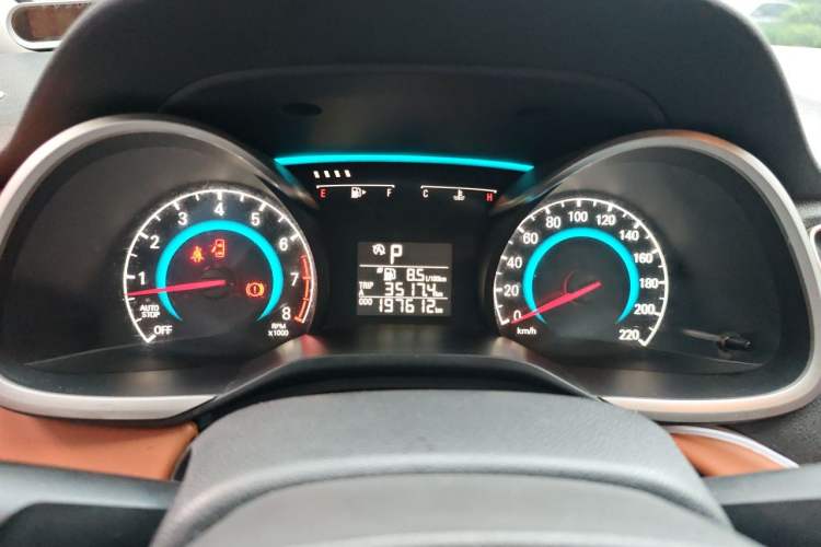 Used Chevrolet Cavalier 2019 320 Automatic Enjoyment with Sunroof Instrument Cluster