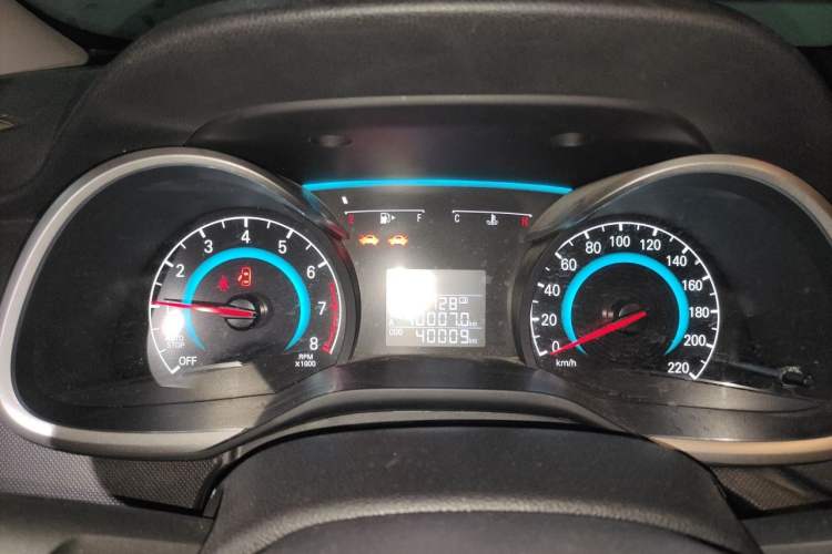 Used Chevrolet Cavalier 2019 320 Automatic Enjoyment with Sunroof Instrument Cluster
