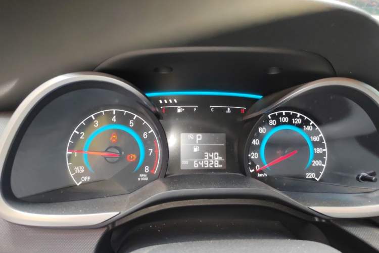 Used Chevrolet Cavalier 2019 320 Automatic Enjoyment with Sunroof Instrument Cluster
