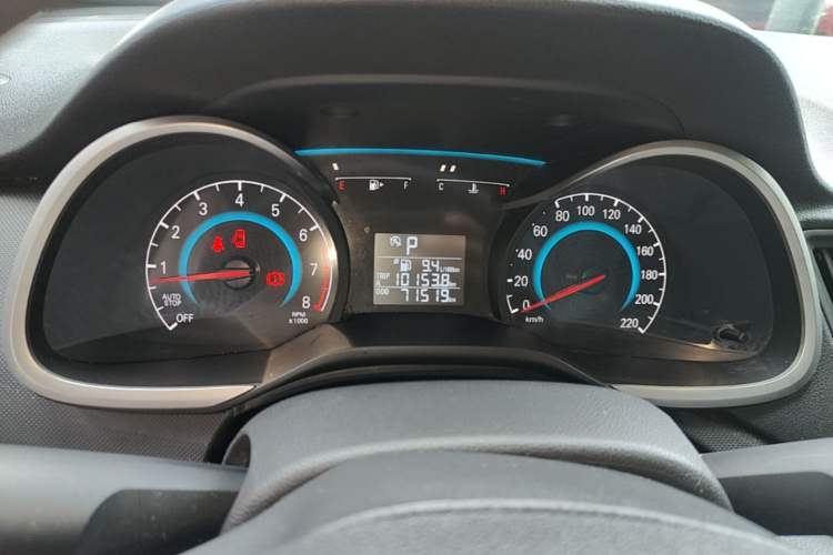 Used Chevrolet Cavalier 2019 320 Automatic Enjoyment with Sunroof Instrument Cluster