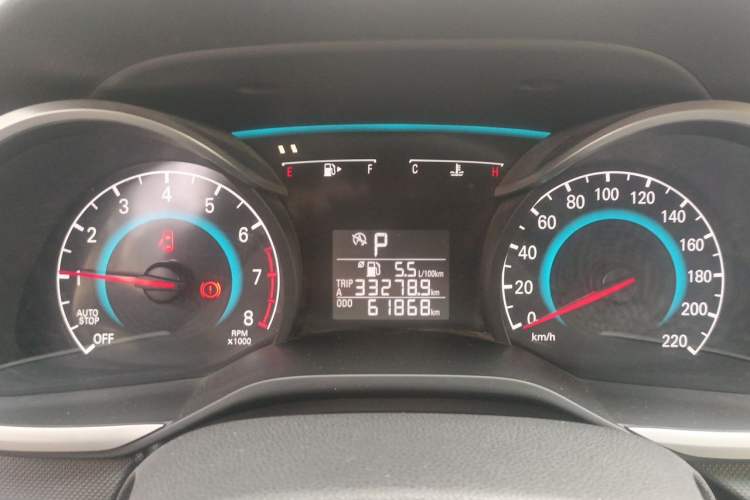 Used Chevrolet Cavalier 2019 320 Automatic Enjoyment with Sunroof Instrument Cluster