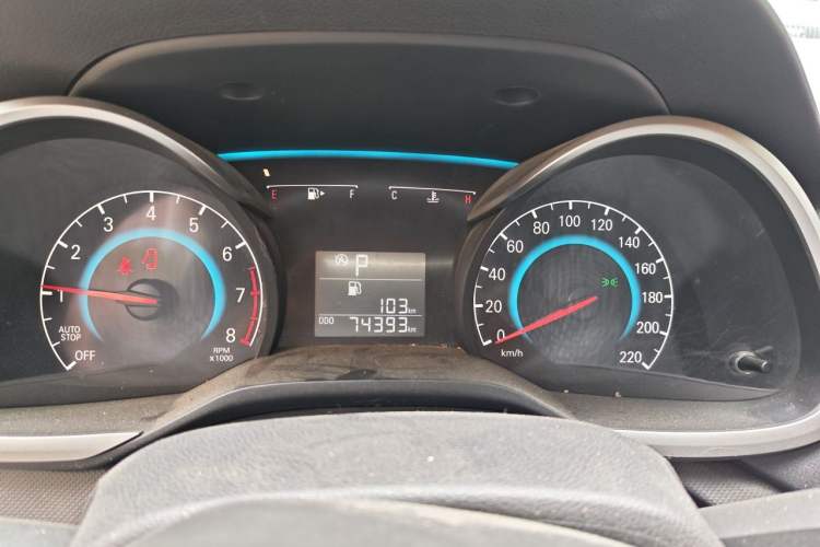 Used Chevrolet Cavalier 2019 320 Automatic Enjoyment with Sunroof Instrument Cluster