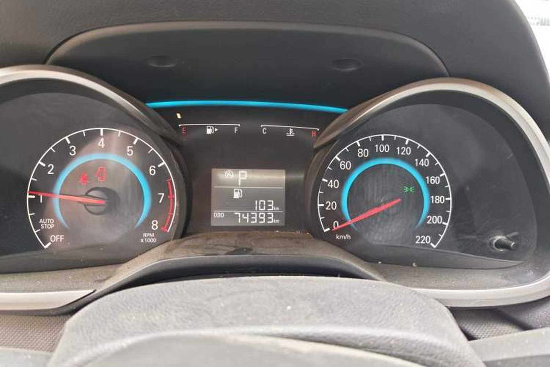 Used Chevrolet Cavalier 2019 320 Automatic Enjoyment with Sunroof Instrument Cluster