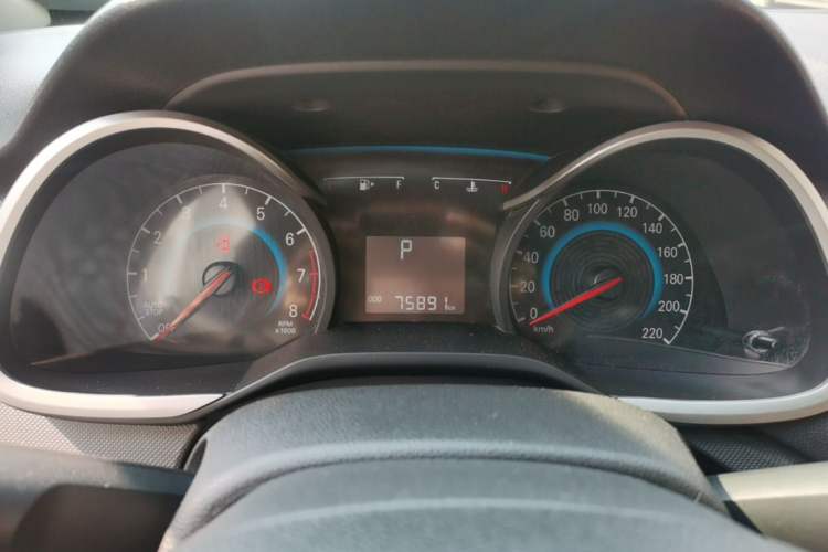 Used Chevrolet Cavalier 2019 320 Automatic Enjoyment with Sunroof Instrument Cluster