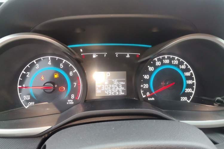 Used Chevrolet Cavalier 2019 320 Automatic Enjoyment with Sunroof Instrument Cluster