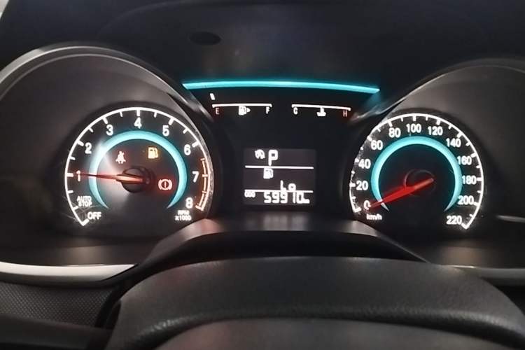 Used Chevrolet Cavalier 2019 320 Automatic Enjoyment with Sunroof Instrument Cluster