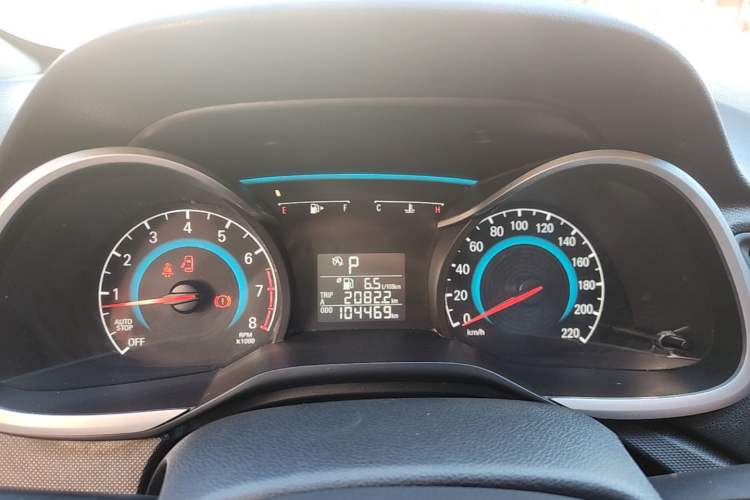 Used Chevrolet Cavalier 2019 320 Automatic Enjoyment with Sunroof Instrument Cluster