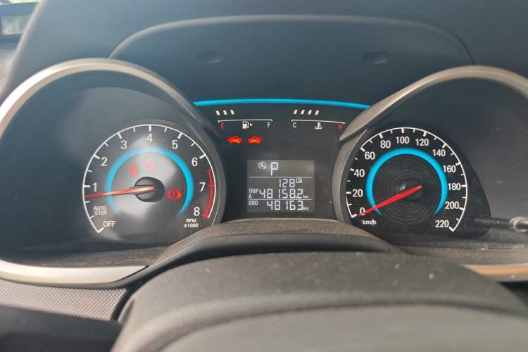 Used Chevrolet Cavalier 2019 320 Automatic Enjoyment with Sunroof Instrument Cluster